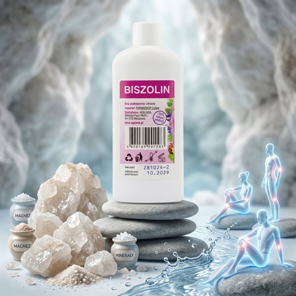 BISZOLIN Żel Magnezowy z Biszofitem 150 ml