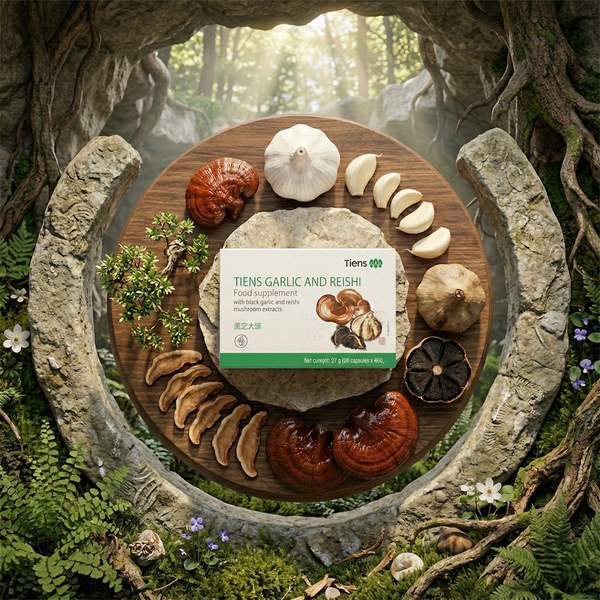 TIENS Garlic and Reishi 60 kapsułek