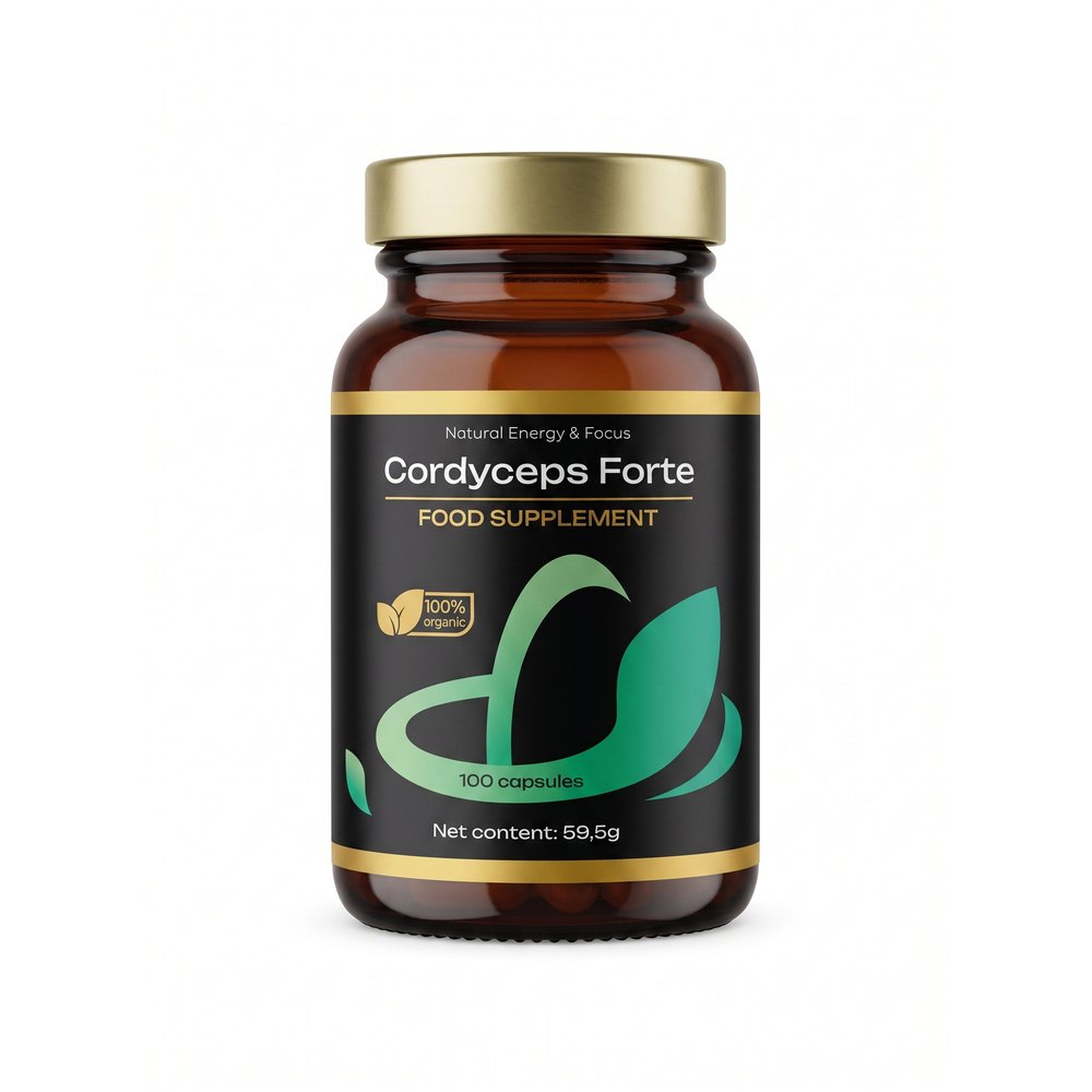 ZAKHARIA Cordyceps Forte 100 kapsułek