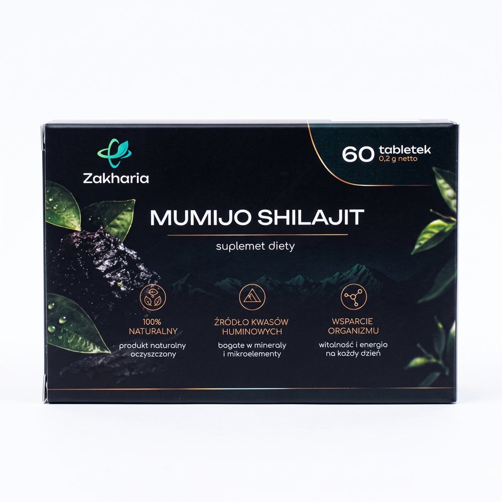 ZAKHARIA Mumijo Shilajit 60 tabletek